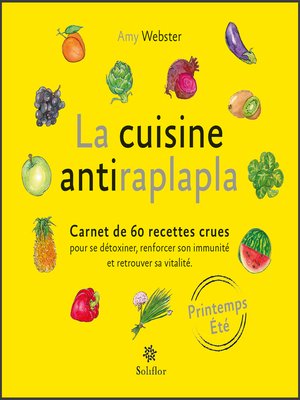 cover image of La cuisine antiraplapla--Printemps Eté